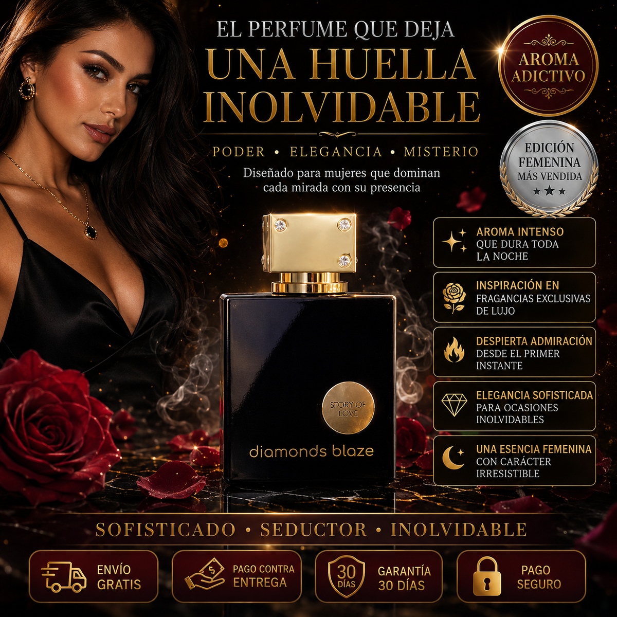 Perfume Club de Nuit Mujer – Fragancia Femenina Elegante y Misteriosa de Larga Duración
