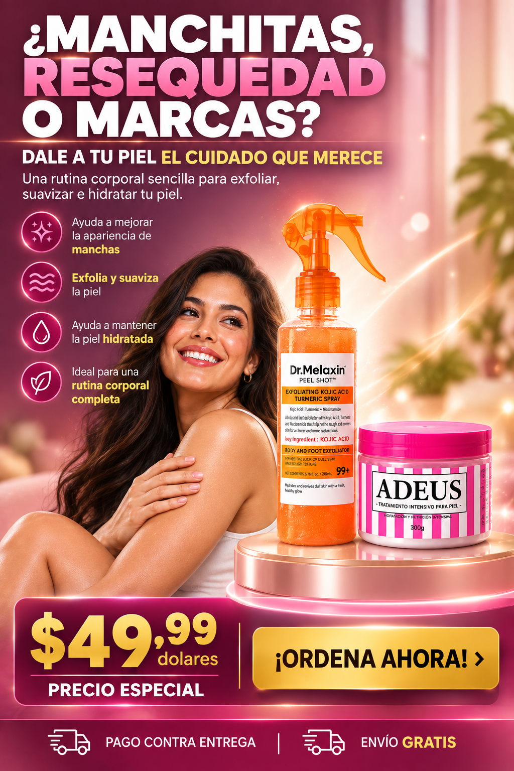 Combo Dr Melaxin Adeus