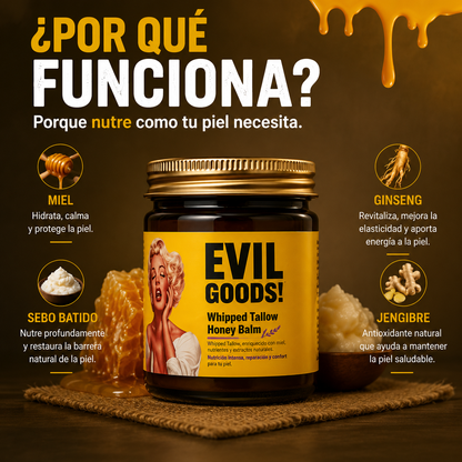 ¿Tu piel pide hidratación? 💧 Recupera su suavidad con Evil Goods