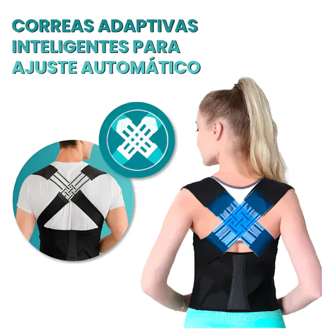 Faja Corrector de Postura Original 2 en 1 ¡Transforma tu Espalda Ahora!