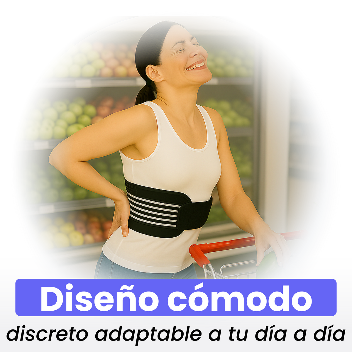 Cinturón Lumbar: Corrige tu postura y alivia tu espalda