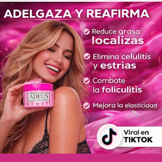 Adeus Crema Corporal Multifuncional 300 g – Hidratación Intensiva y Firmeza Visible