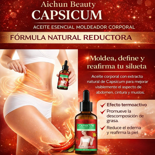 Aceite Esencial Moldeador Corporal 30ml – Fórmula Natural Reductora