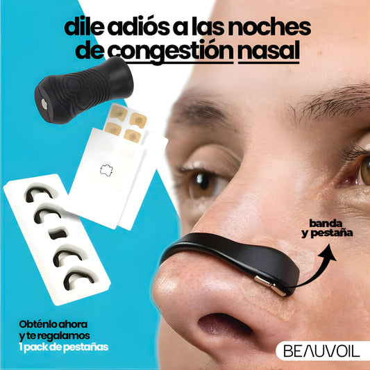 Tiras Nasales Extra Fuertes para Mejorar la Respiración