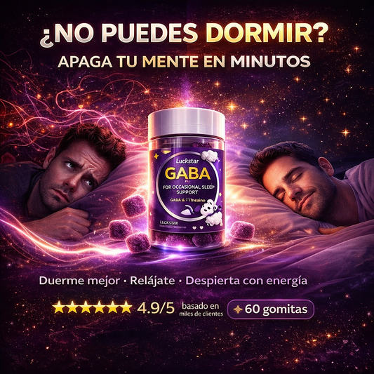 GABA Gummies: Relaja tu mente y duerme profundo desde la primera noche