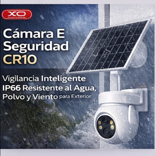 Camara de seguridad – Vigilancia Inteligente IP66 Resistente al Agua, Polvo y Viento para Exterior