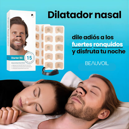 Tiras Nasales Extra Fuertes para Mejorar la Respiración