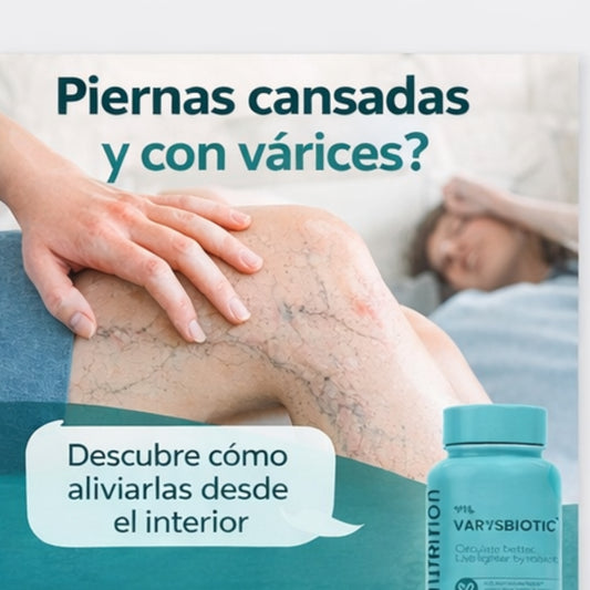 VIL VarYs Biotic – Tratamiento para várices y circulación, piernas ligeras desde adentro