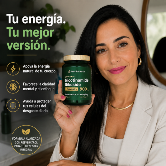 ✨ Activa tu energía celular con NAD+ + Resveratrol