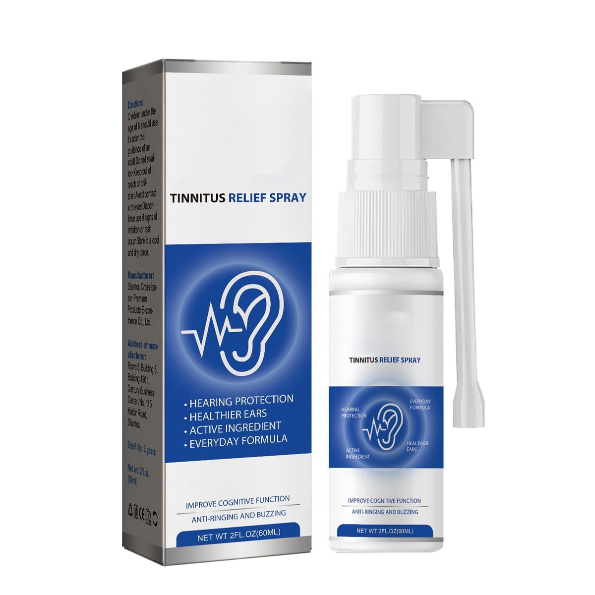 Tinnidrop® | Spray Limpiador de oídos