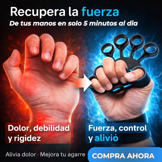 Fortalecedor de Dedos x2 – Mejora fuerza, rehabilita y elimina dolor en manos