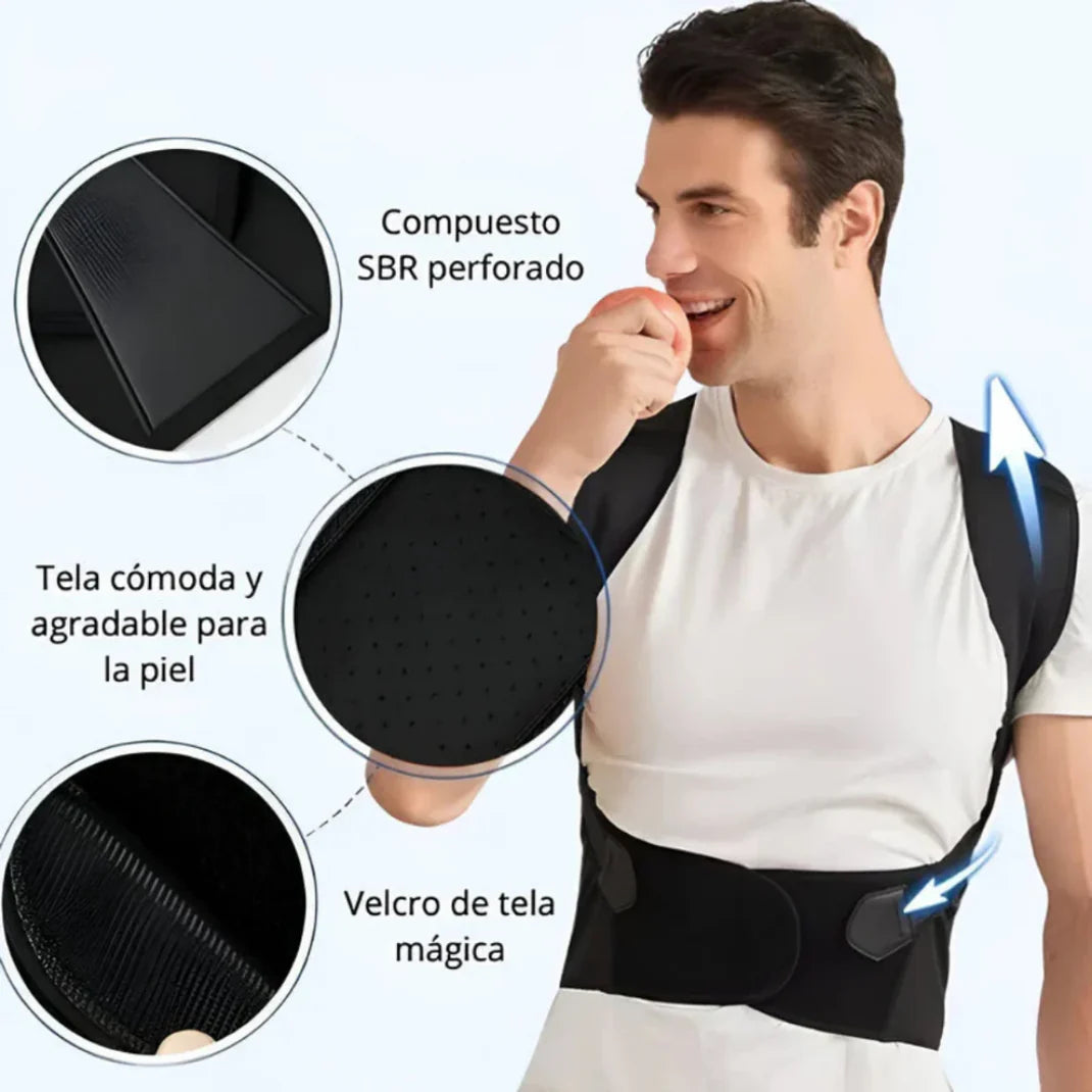 Faja Corrector de Postura Original 2 en 1 ¡Transforma tu Espalda Ahora!