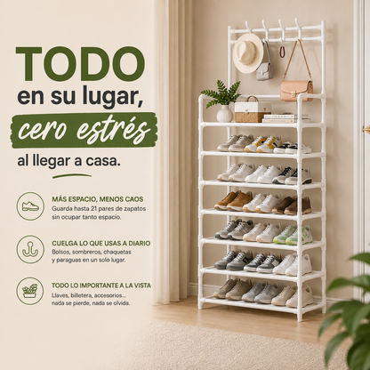 ¿Desorden en casa? Ordénalo hoy con esta zapatera multifuncional