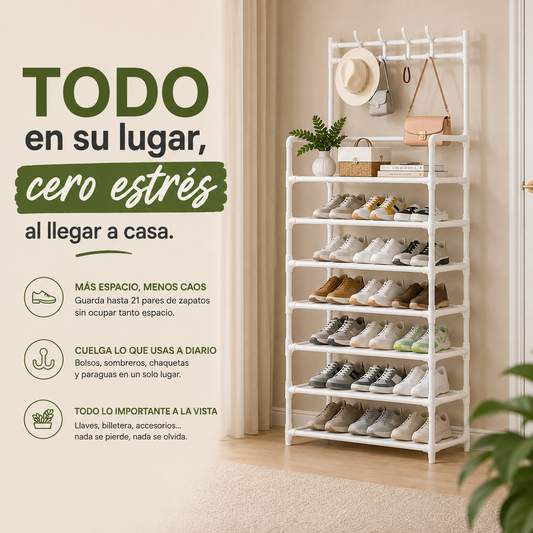 ¿Desorden en casa? Ordénalo hoy con esta zapatera multifuncional
