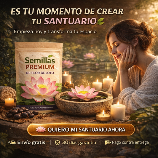 6 Unidades de Semillas de Flor de Loto de Alta Germinación para Decorar y Transformar tu Espacio en un Santuario