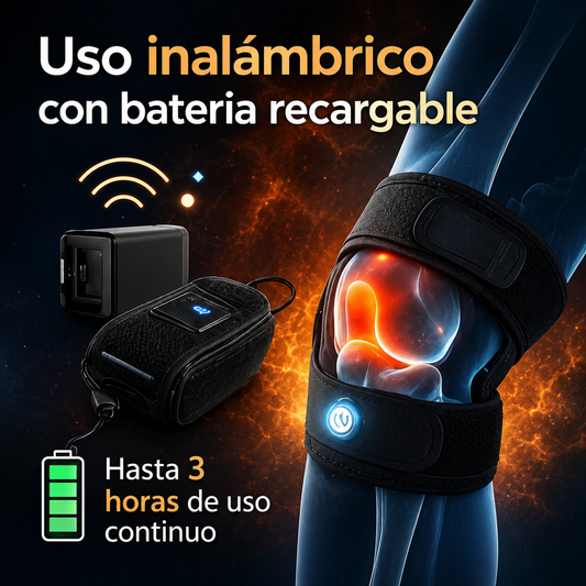 Rodillera Térmica | Alivio Inmediato del Dolor con Calor Terapéutico