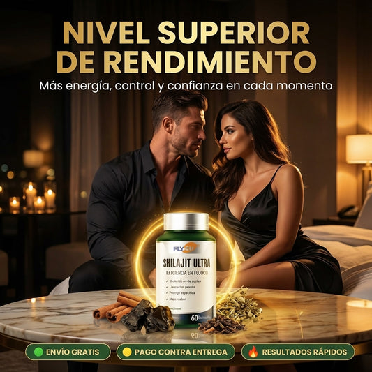 Shilajit Ultra apoya la vitalidad masculina y el rendimiento diario de forma natural