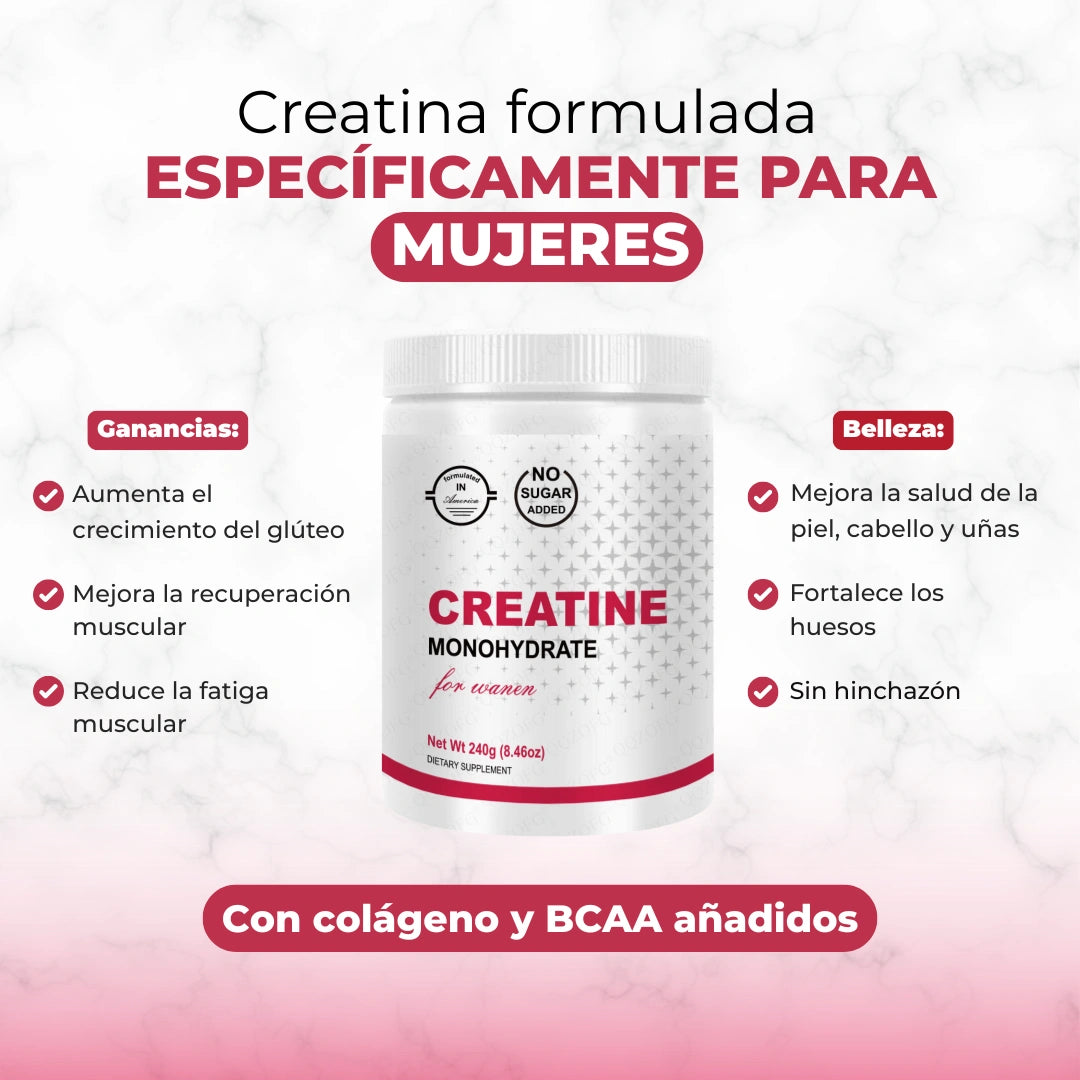 ¡2X1! CREATINA MONOHIDRATADA •GLUTEOS MAS GRANDES EN 30 DÍAS 🍑 OFERTA ESTE MES ✅•