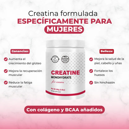 ¡2X1! CREATINA MONOHIDRATADA •GLUTEOS MAS GRANDES EN 30 DÍAS 🍑 OFERTA ESTE MES ✅•