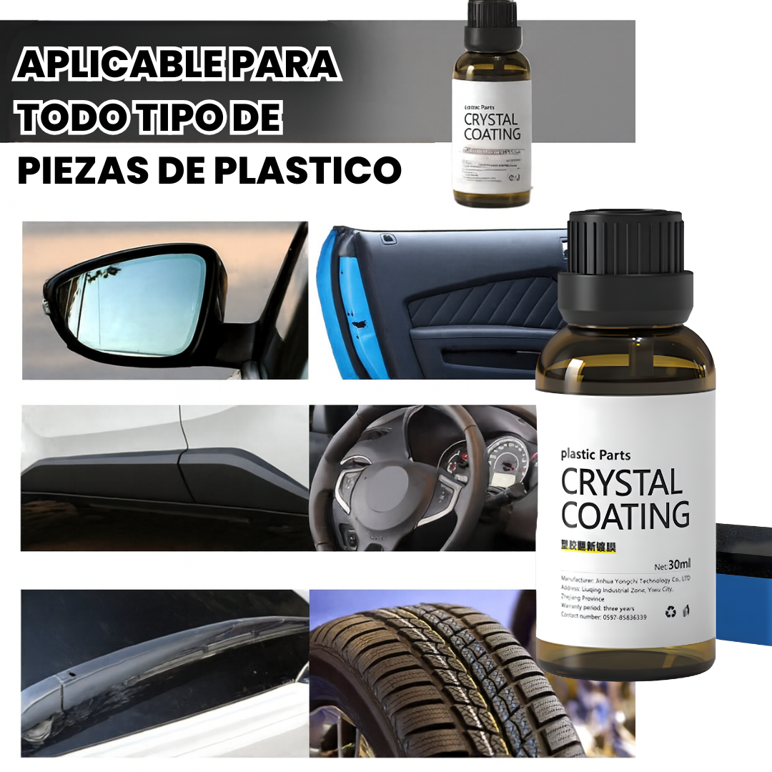 ¡Lleva 2x $39.99! Brillador de Partes Negras para Carro o Moto •EL ORIGINAL•