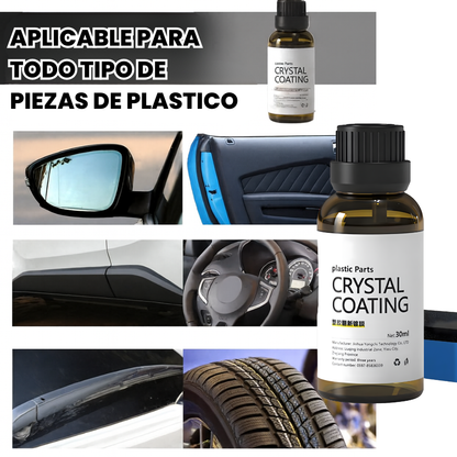 ¡Lleva 2x $39.99! Brillador de Partes Negras para Carro o Moto •EL ORIGINAL•